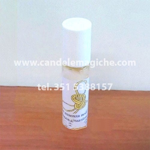 bottiglietta di essenza sciogli nodi per ritualistica