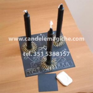 candele nere per rituale di magia voodoo guèdè per togliere le negatività