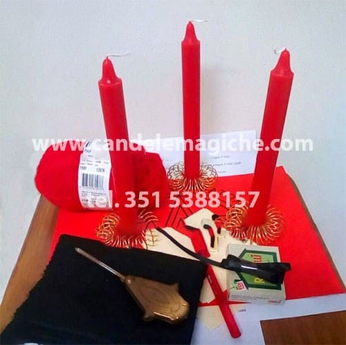 kit occorrente per il rito del chiodo fisso