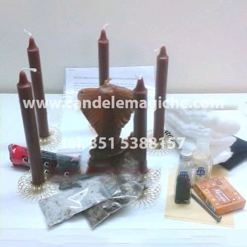 kit per effettuare il rito del cobra incantatore