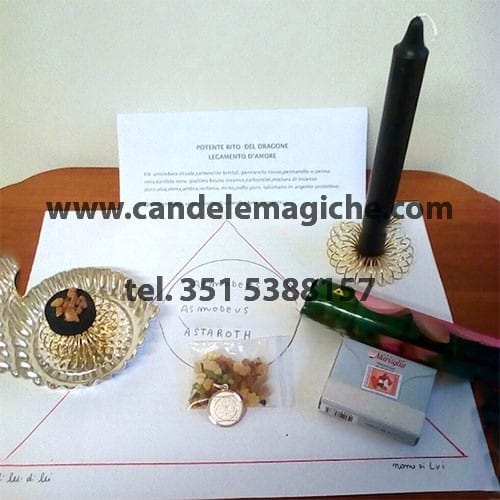 kit di attrezzi per il rito del dragone