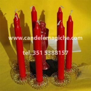 set candele per rito nigeriano legamento d'amore