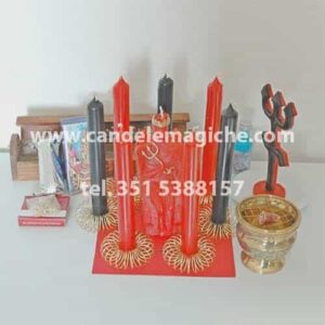 kit accessori per il rito dei pretos velhos