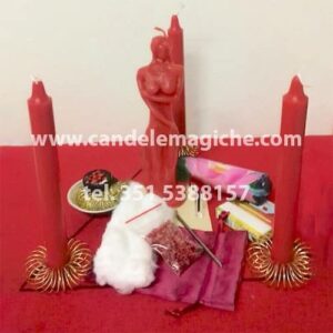 kit per effettuare il rituale per farsi amare da una donna