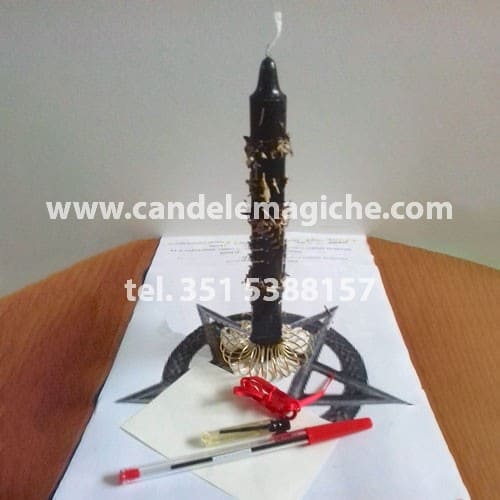 candela per rituale rompi barriere