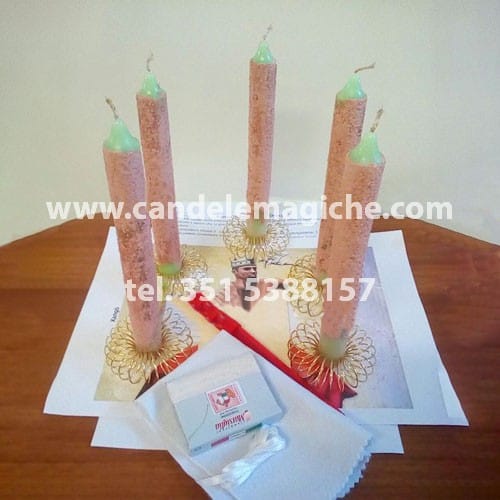 candele xango per rituale