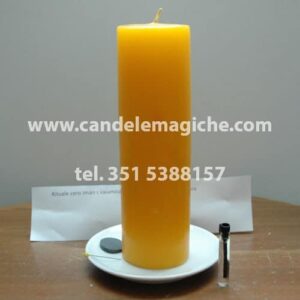 cero iman giallo per effettuare il rito per attrarre denaro