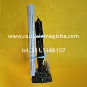 candela nera e rituale astrale di saturno