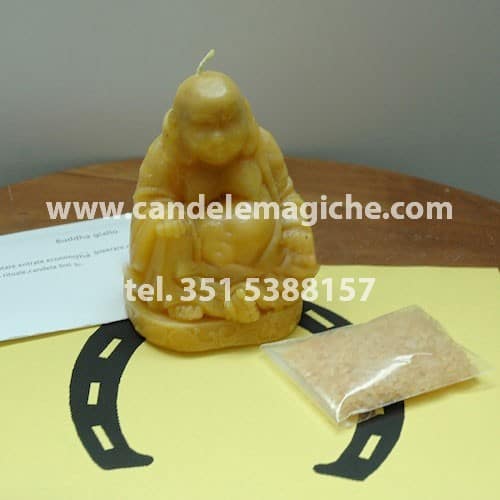 candela figurata del buddha chiama denaro