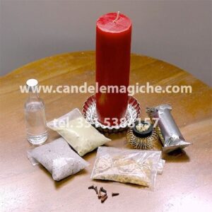 kit di accessori per svolgere il rituale 14 santi