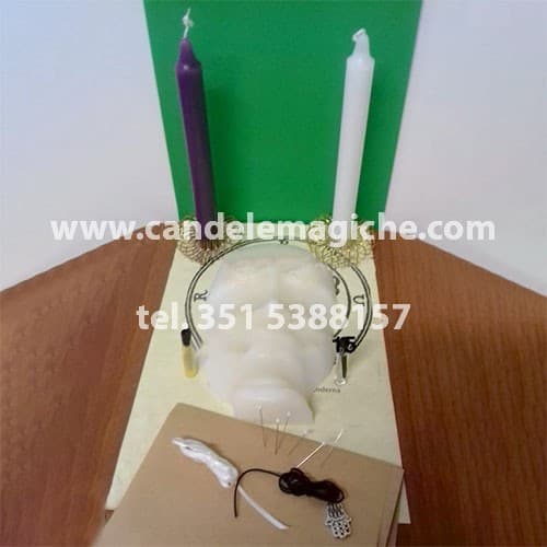 kit candele per svolgere il rituale della candela del pensiero