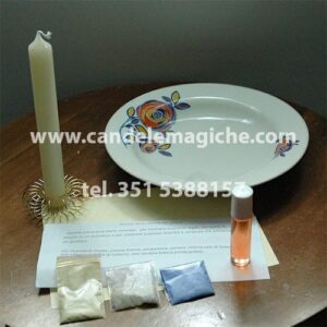 kit occorrente per il rituale della vittoria del giusto