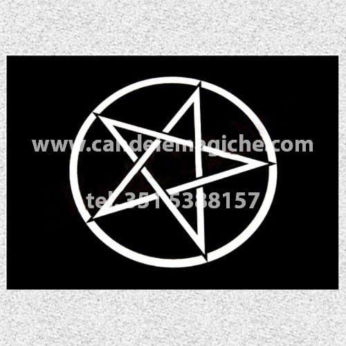 tovaglietta rituale formato a4 per magia nera