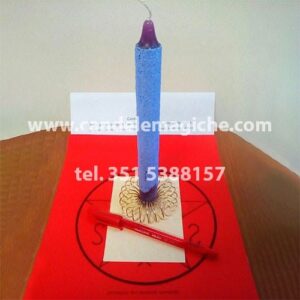 candela magica per il rito del dominio