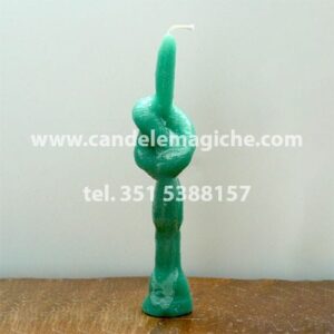 candela con nodo verde desatanudos