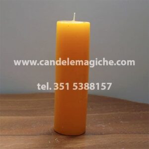 candela sete dias di colore giallo