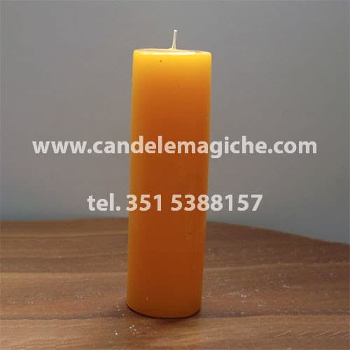candela sete dias di colore giallo