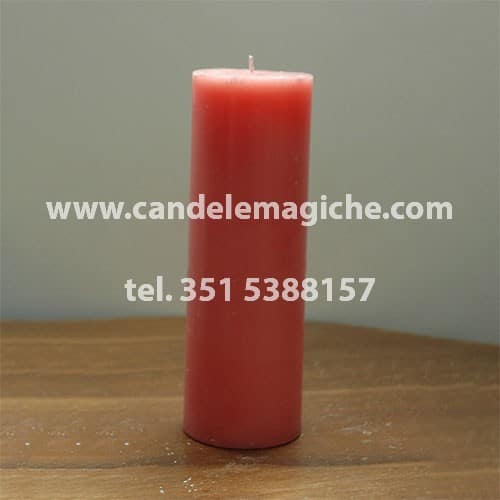 candela sete dias di colore rosa