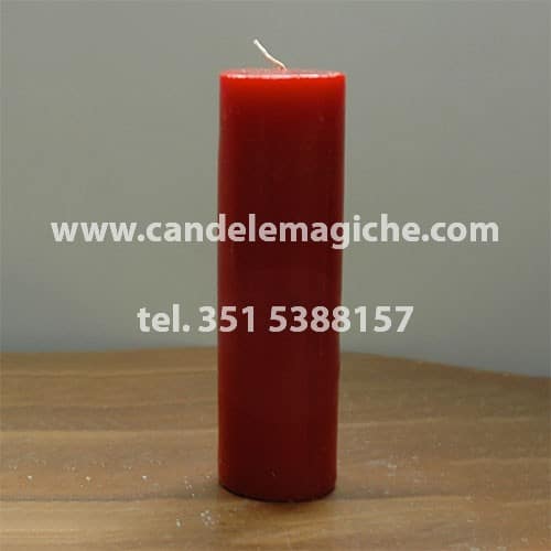 candela sete dias di colore rosso