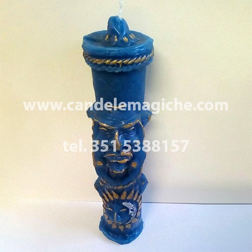 candela inca antepasado di colore azzurro