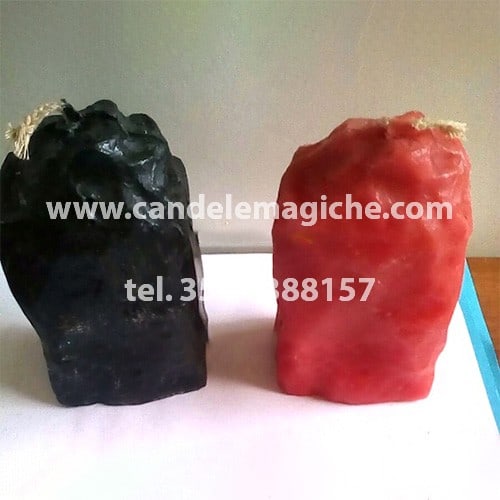 candela a forma di muro