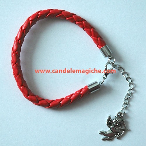 Bracciale con ciondolo di Cupido