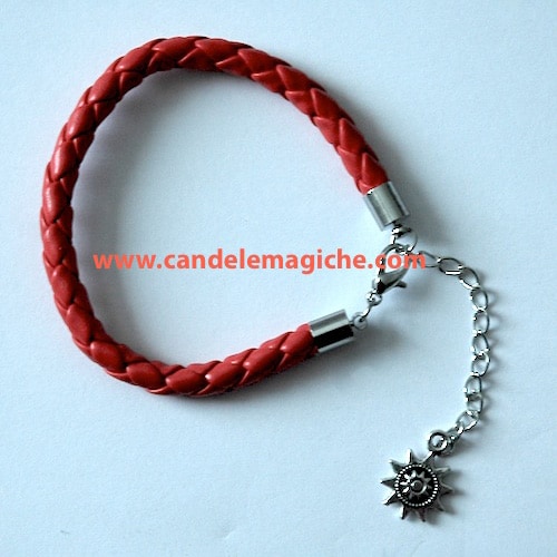 bracciale con ciondolo a forma di sole