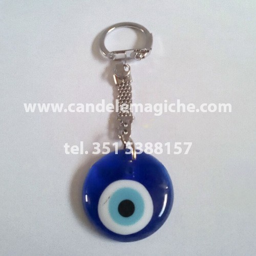 portachiavi con occhio turco
