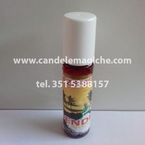 bottiglietta di aceite dendè