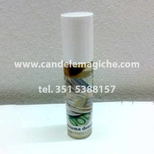 bottiglietta di essenza magica chiama denaro