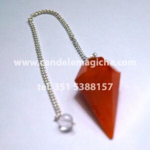 pendolino magico con pietra corniola