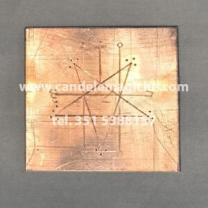 talismano in rame di astaroth