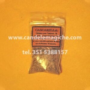 confezione di foglie d'erba di cascarilla