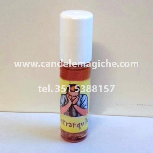 bottiglietta di essenza intranquilo