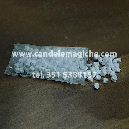 bustina di incenso greco bianco in compresse