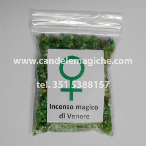 confezione di incenso magico di venere