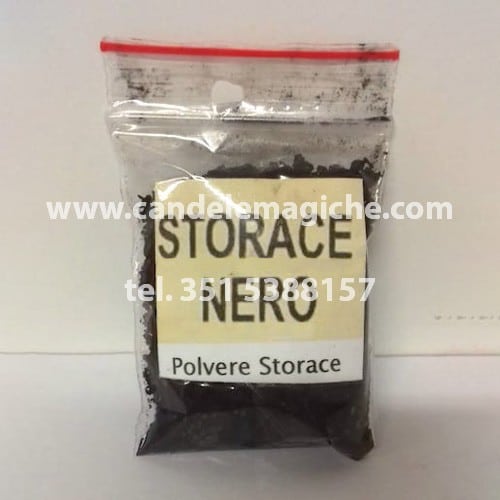 bustina di incenso storace in polvere