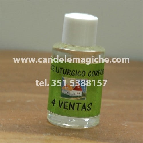 flaconcino di olio magico quattro ventas