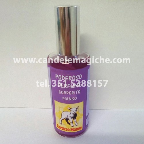 flacone di profumo corderito manso
