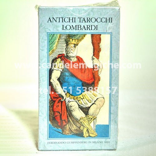 Mazzo carte antichi tarocchi lombardi