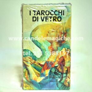 mazzo di tarocchi di vetro