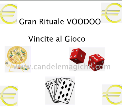 Gran Rituale Voodoo - vincite al gioco