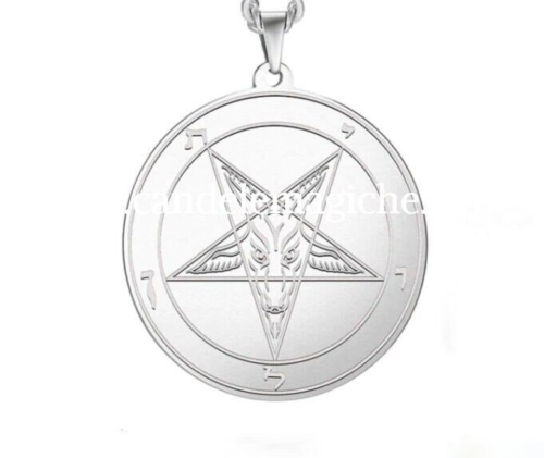 Talismano Baphomet in Acciaio – Protezione e Guida Spirituale