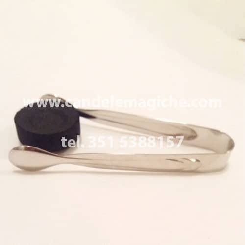 pinza per carboncini di incenso