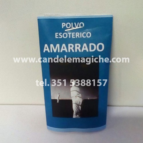 bustina di polvere amarrado