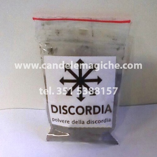 bustina di polvere della discordia