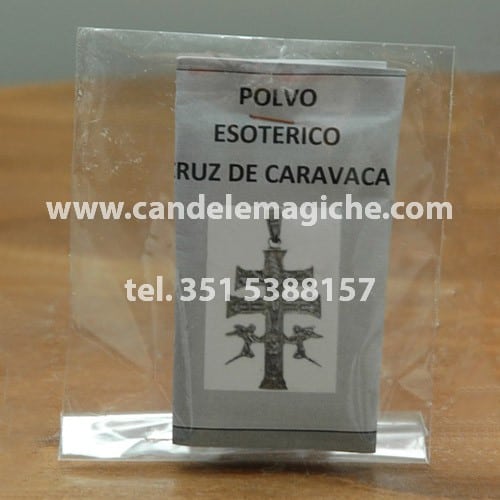 bustina di polvere magica cruz de caravaca