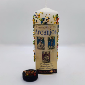 Rituale Candela Arcangeli - protezione, guarigione, abre caminos